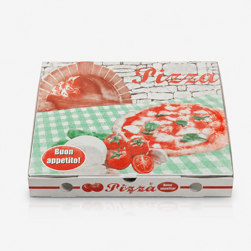 SCATOLE PER PIZZA 30X40X5H IT BIANCHE – 70 PEZZI
