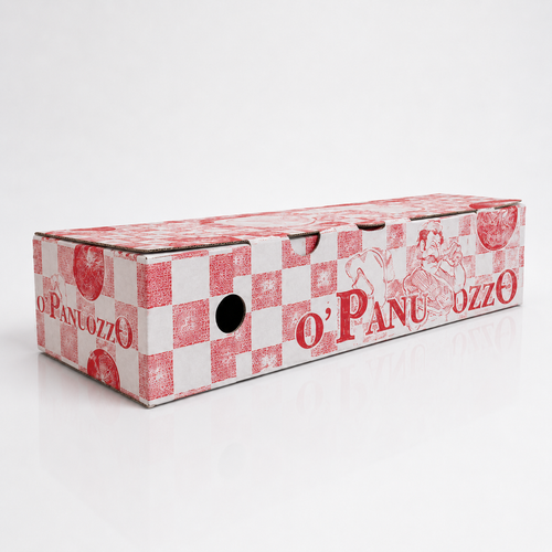 SCATOLE PER PANUOZZO 50X18X9H IT BIANCHE – 85 PEZZI