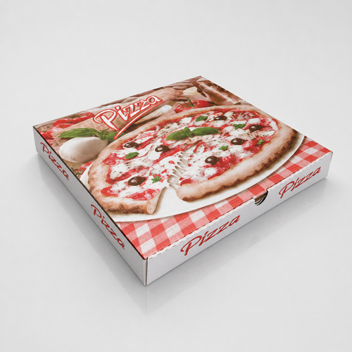 CONTENITORE PIZZA 32X32X4 AM PET LAMINATO - 100PZ