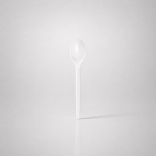 CUCCHIAI IN PLASTICA BIANCA RIUTILIZZABILI 1200 PEZZI