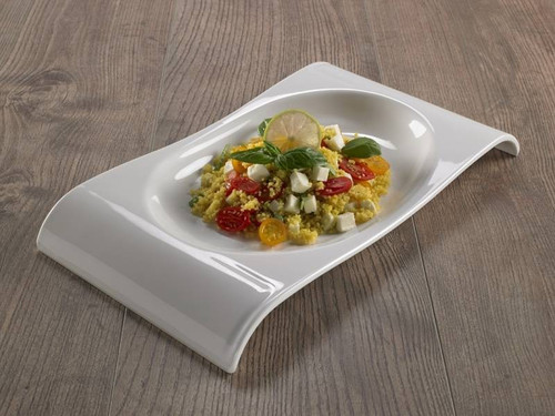 PIATTO SOSPESO MELAMINA LE PERLE CM 33X18