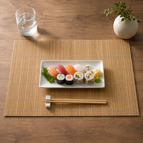 TOVAGLIETTE SUSHI IN BAMBÙ 30X45 CM – 2 PEZZI