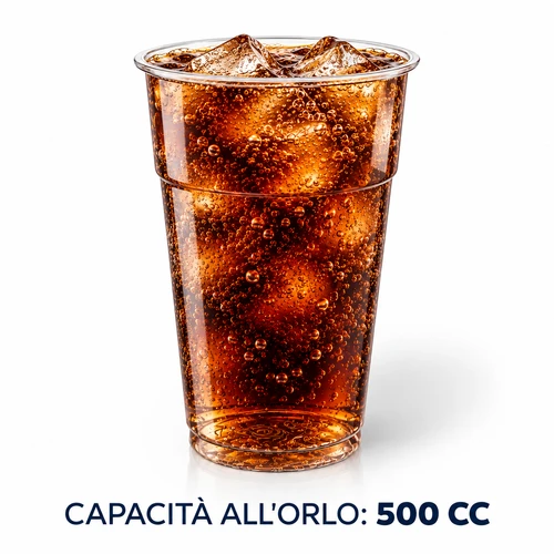BICCHIERI CRISTAL 500 R-PET NATURIA 1000 PEZZI