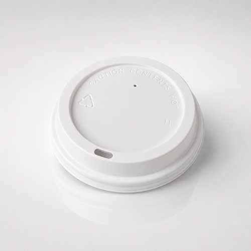 COPERCHIO CON FORO PER BICCHIERE DI CARTA 240 ML - 1000 PEZZI