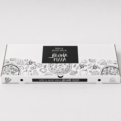 SCATOLE PER PIZZA 35X75X5H AM  – 50 PEZZI