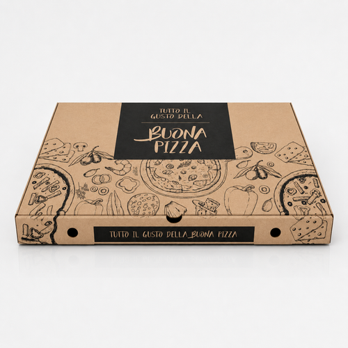 SCATOLE PER PIZZA 37x47x5 AM – 60 PEZZI