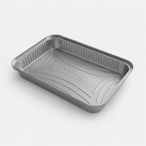 VASCHETTA ALLUMINIO 8 PORZIONI CON COPERCHIO – 50 PZ