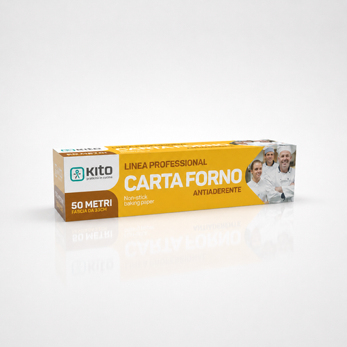 CARTA FORNO PROFESSIONALE KITO 50 METRI – LARGHEZZA 33 CM