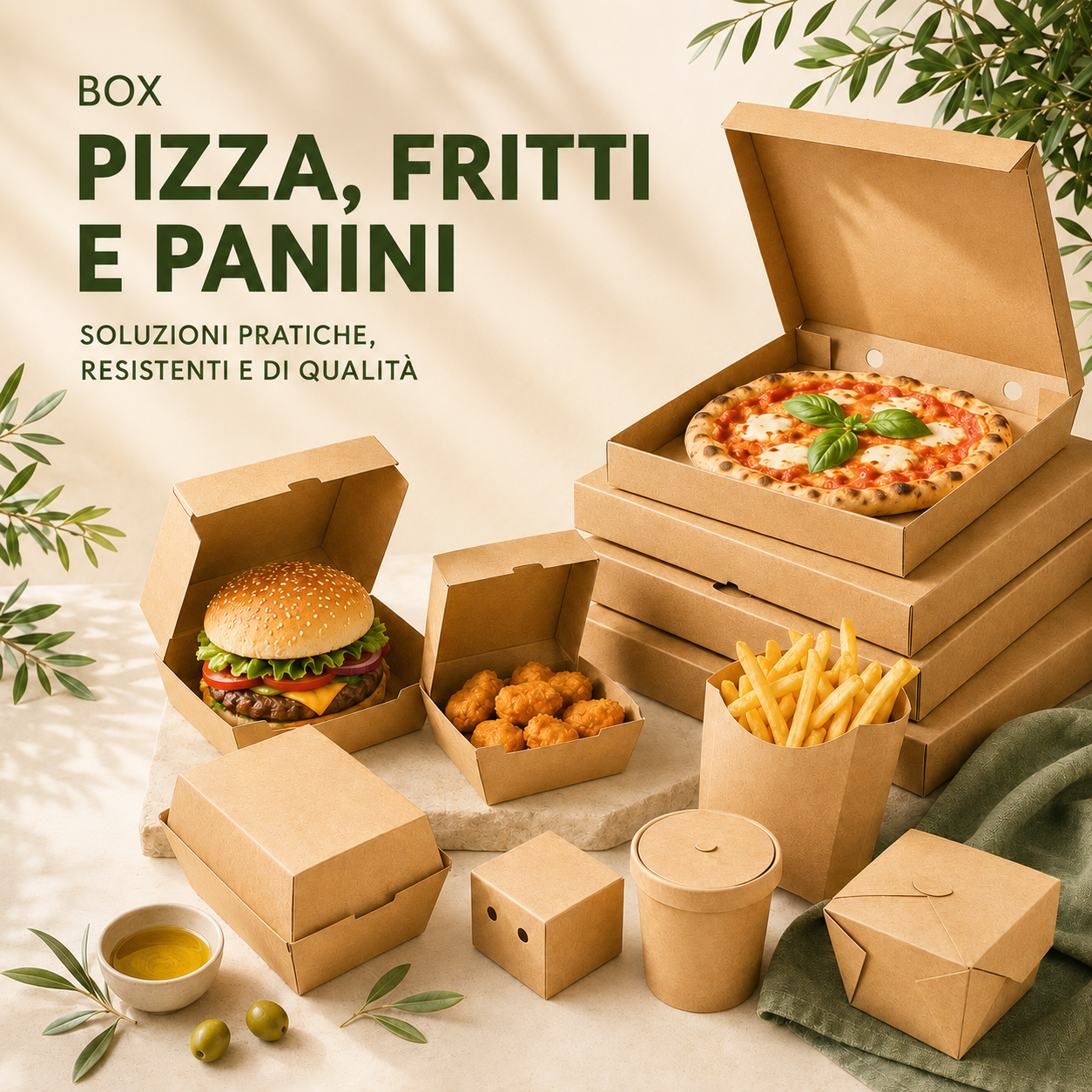 Box pizza