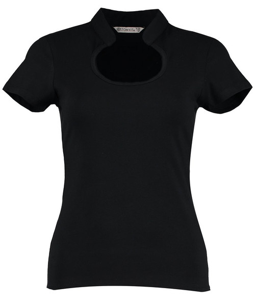 Women's corporate top keyhole neck (regular fit)