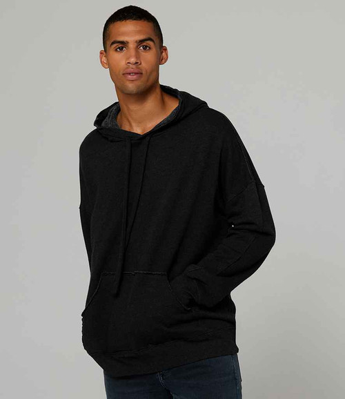 Canvas Unisex Raw Seam Hoodie