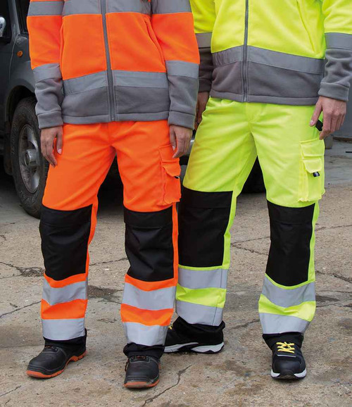 Result Safe-Guard Hi-Vis Cargo Trousers