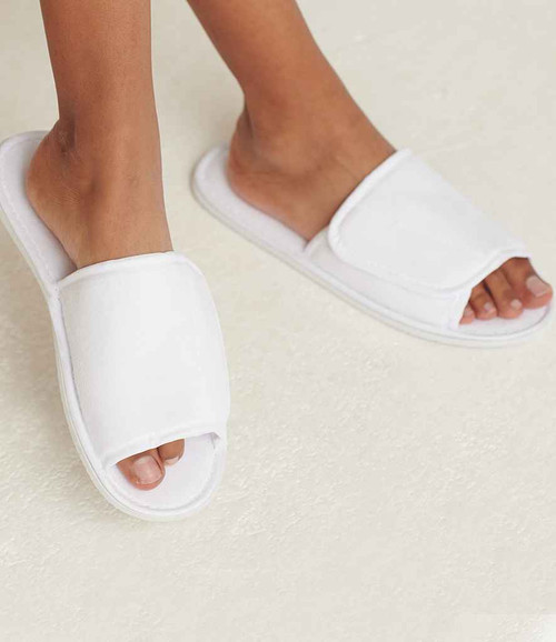 Towel City Open Toe Slippers