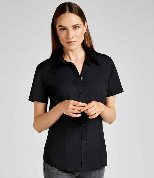 Kustom Kit Ladies Short Sleeve Classic Fit Workforce Shirt