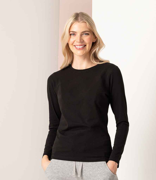 SF Ladies Feel Good Long Sleeve Stretch T-Shirt