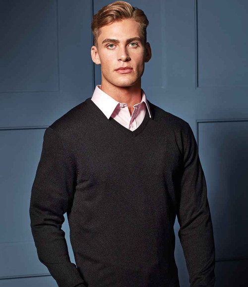 Premier Essential Acrylic V Neck Sweater