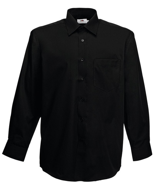 Poplin long sleeve shirt