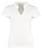 Women's corporate short-sleeved top v-neck mandarin collar (regular fit)