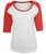 Women's ¾ contrast raglan tee