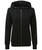 Women's zip-through organic hoodie