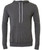 Unisex polycotton fleece pullover hoodie