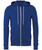 Unisex polycotton fleece full-zip hoodie