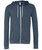 Unisex polycotton fleece full-zip hoodie