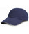Junior low-profile heavy brushed cotton cap with sandwich peak