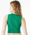 Bella Ladies Micro Rib Muscle Crop Tank Top