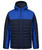 Hooded contrast padded jacket