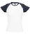 SOL'S Ladies Milky Contrast Baseball T-Shirt