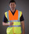 Yoko Hi-Vis Two Band and Braces Waistcoat