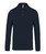 Jersey knit long sleeve polo shirt