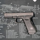 Left side of a Glock 1 7 Gen 3 California Handgun Roster 10 round capacity 9mm for sale in simi valley, ca 93063 by CM Ammo and Firearm Supply