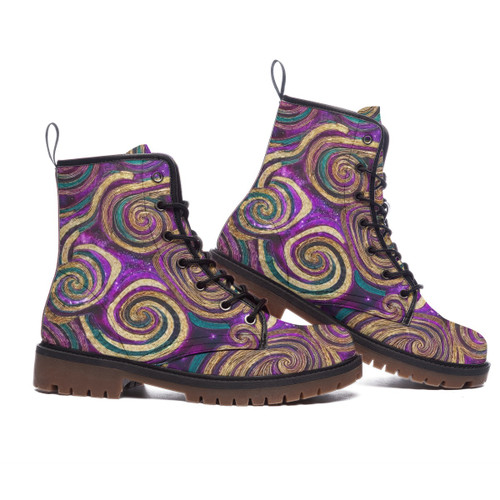 All-Over Print Women's Martin Short Boots PB7W6