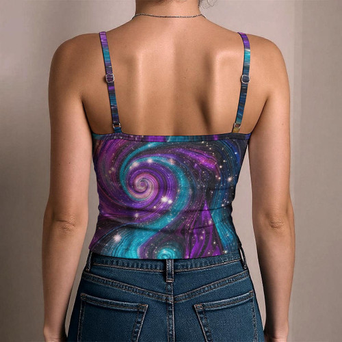 All-Over Print Women's Spaghetti Strap Tank Top PBCV6