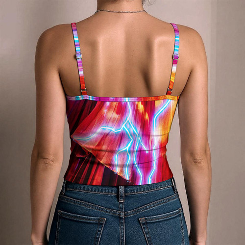 All-Over Print Women's Spaghetti Strap Tank Top PBCVF