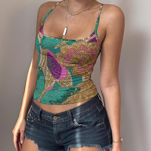 All-Over Print Women's Spaghetti Strap Tank Top PBCVV
