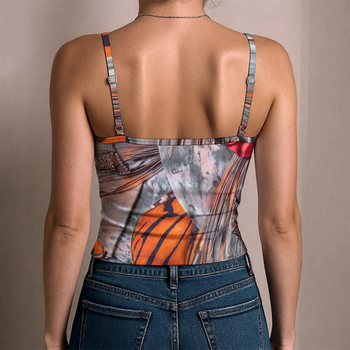 All-Over Print Women's Spaghetti Strap Tank Top PBCWD