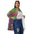 All-Over Print Unisex Borg Fleece Stand-up Collar Coat With Zipper Closure(Plus Size) PB76B
