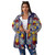 All-Over Print Unisex Borg Fleece Stand-up Collar Coat With Zipper Closure(Plus Size) PB76K