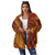 All-Over Print Unisex Borg Fleece Stand-up Collar Coat With Zipper Closure(Plus Size) PB79T