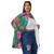 All-Over Print Unisex Borg Fleece Stand-up Collar Coat With Zipper Closure(Plus Size) PB79M