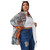 All-Over Print Unisex Borg Fleece Stand-up Collar Coat With Zipper Closure(Plus Size) PB772
