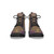 All-Over Print Women's Martin Short Boots With Black Bottom PB7X7