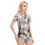 All-Over Print Women's Round Neck T-Shirt | 190GSM Cotton PB93A