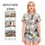 All-Over Print Women's Round Neck T-Shirt | 190GSM Cotton PB93A