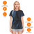 All-Over Print Women's Round Neck T-Shirt | 190GSM Cotton PB933