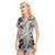 All-Over Print Women's Round Neck T-Shirt | 190GSM Cotton PB93D