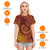 All-Over Print Women's Round Neck T-Shirt | 190GSM Cotton PB93E